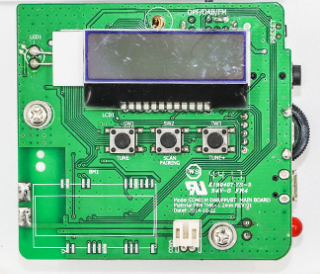 藍(lán)牙收音機(jī)主板圖 藍(lán)牙收音機(jī)主板圖
