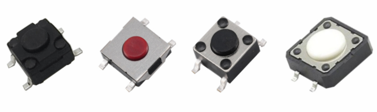 為什么輕觸開關？有四個針腳？