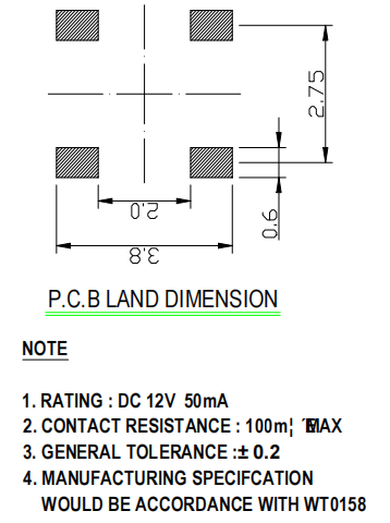 輕觸開(kāi)關(guān)電壓